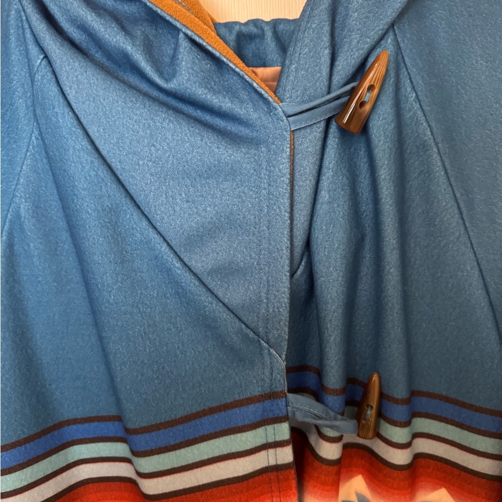 Blue Patterned Jacket - image 2